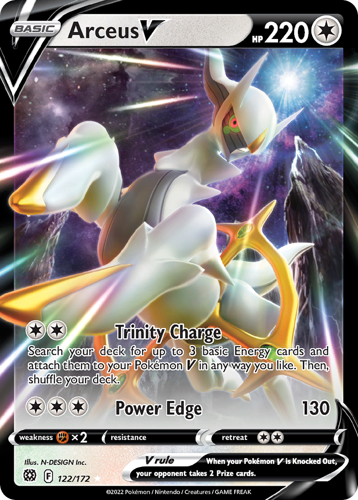 ポケモンカードゲーム Arceus V psa10 122/172 - Arceus V - [Rare Holo V]
