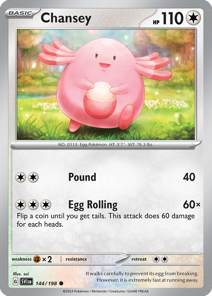 Pokemon outlet Chansey