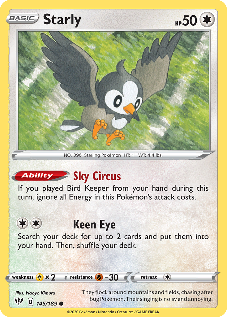 145/189 - Starly - [Common]