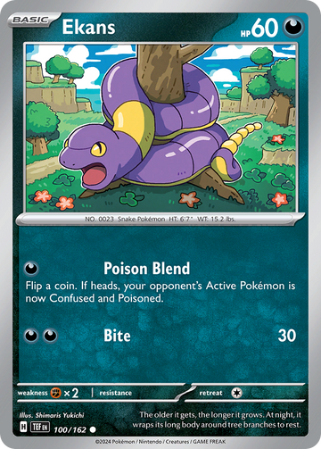 100/162 - Ekans - [Common]