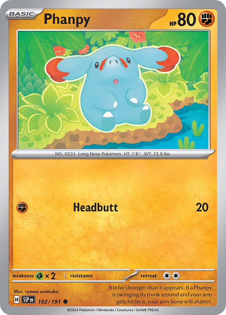 102/191 - Phanpy - [Common]