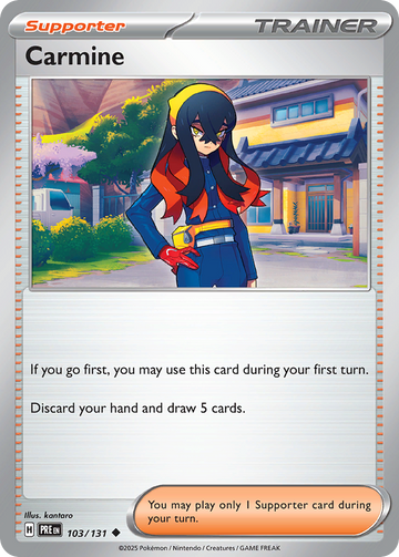 103/131 - Carmine - [Uncommon]
