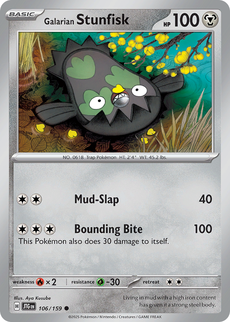 106/159 - Galarian Stunfisk - [Common]