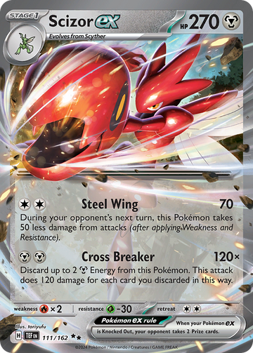 111/162 - Scizor ex - [Double Rare]