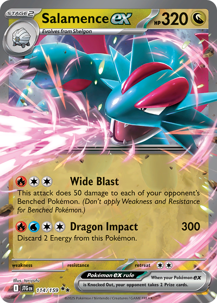 114/159 - Salamence ex - [Double Rare]