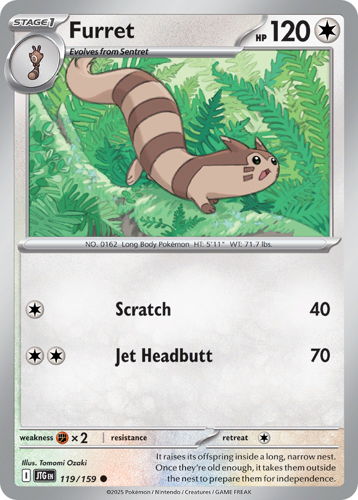 119/159 - Furret - [Common]
