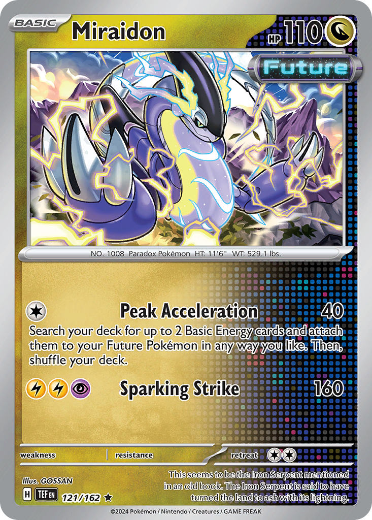 121/162 - Miraidon - [Rare] - Reverse Holo