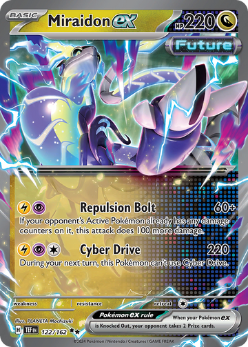 122/162 - Miraidon ex - [Double Rare]