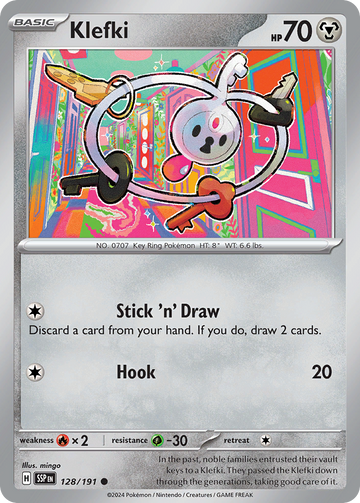 128/191 - Klefki - [Common] - Reverse Holo