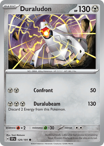 129/191 - Duraludon - [Common]