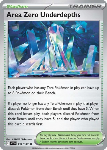 131/142 - Area Zero Underdepths - [Uncommon] - Reverse Holo