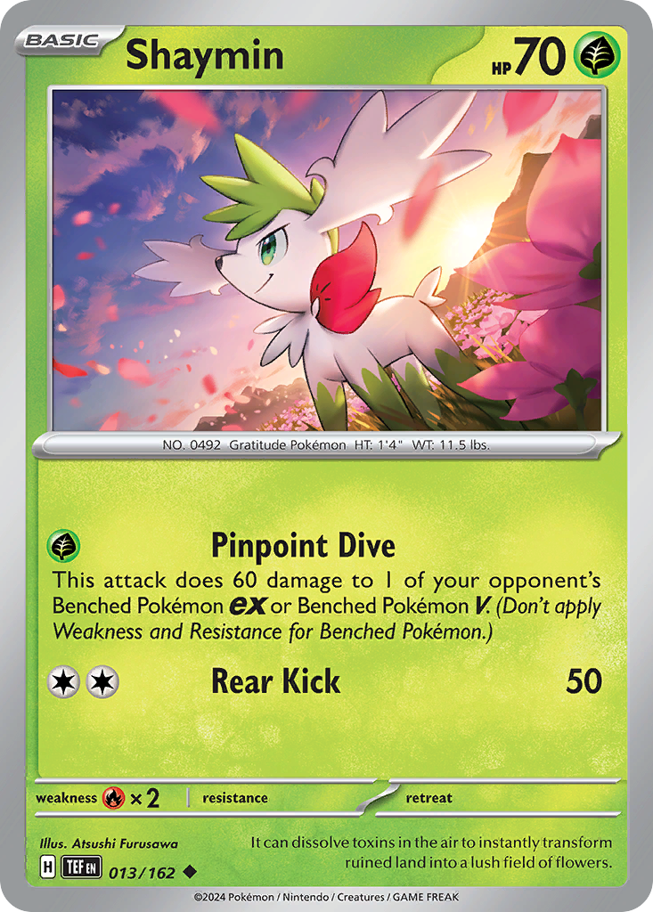 013/162 - Shaymin - [Uncommon] - Reverse Holo