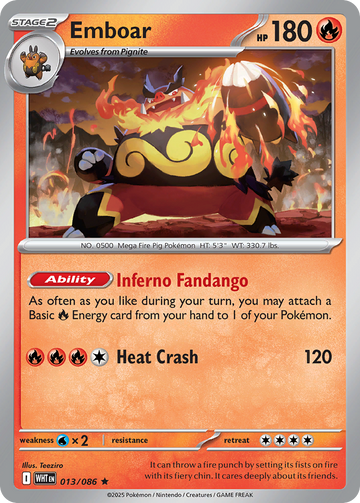 013/086 - Emboar - [Rare]