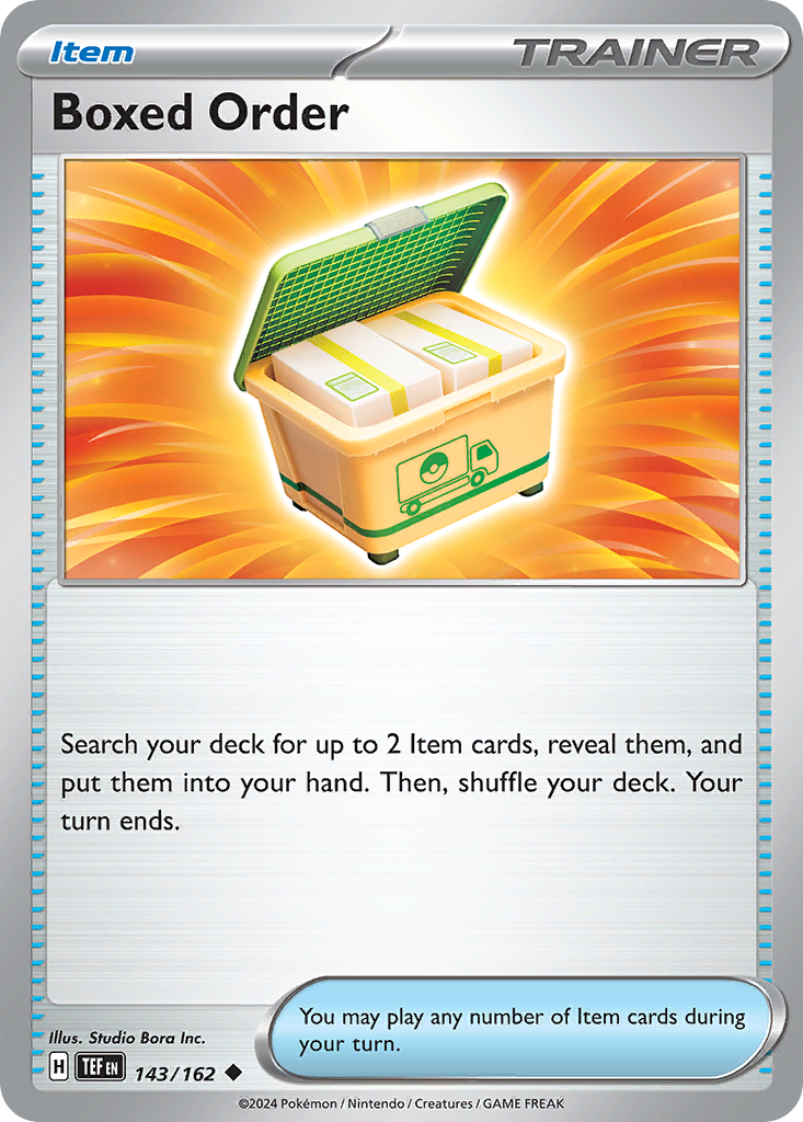 143/162 - Boxed Order - [Uncommon]