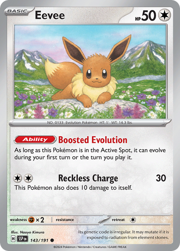 143/191 - Eevee - [Common]