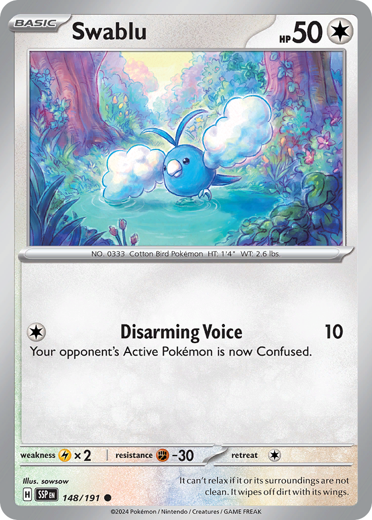 148/191 - Swablu - [Common]