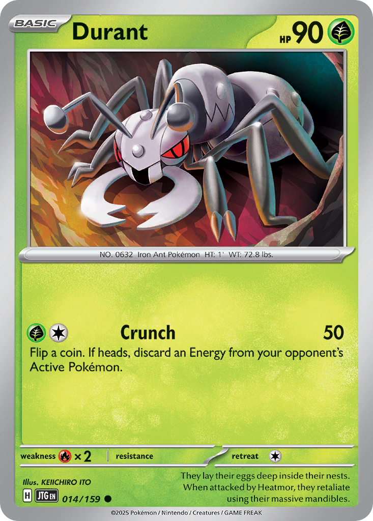014/159 - Durant - [Common] - Reverse Holo