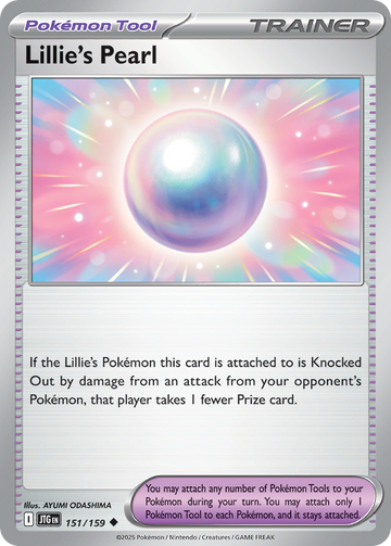 151/159 - Lillie's Pearl - [Uncommon] - Reverse Holo
