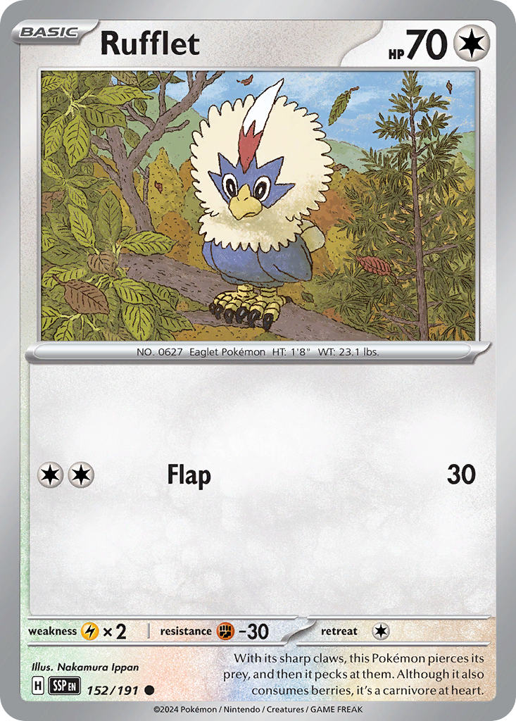 152/191 - Rufflet - [Common]