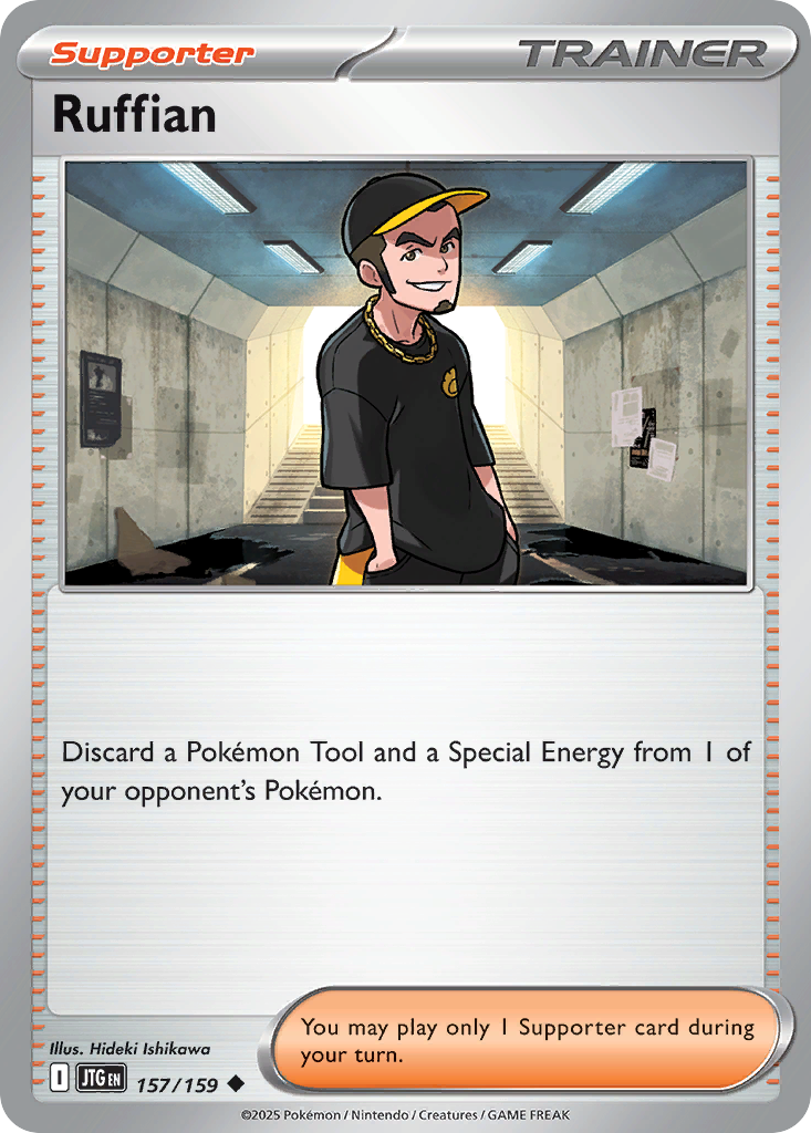 157/159 - Ruffian - [Uncommon] - Reverse Holo