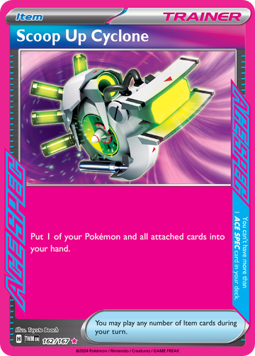 162/167 - Scoop Up Cyclone - [ACE SPEC Rare]