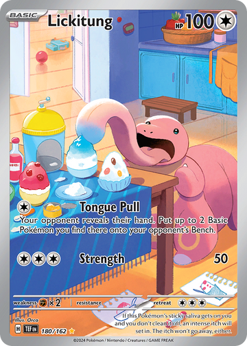 180/162 - Lickitung - [Illustration Rare]