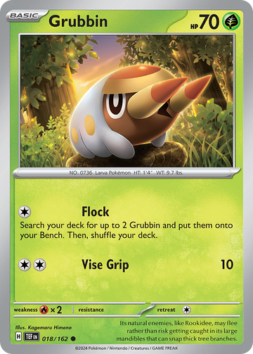 018/162 - Grubbin - [Common] - Reverse Holo