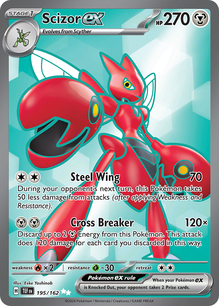 195/162 - Scizor ex - [Ultra Rare]