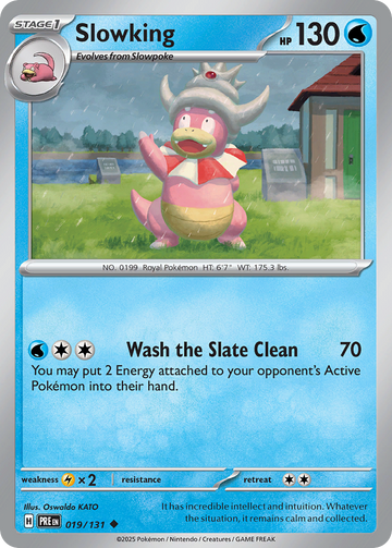 019/131 - Slowking - [Uncommon] - Poké Ball Holo