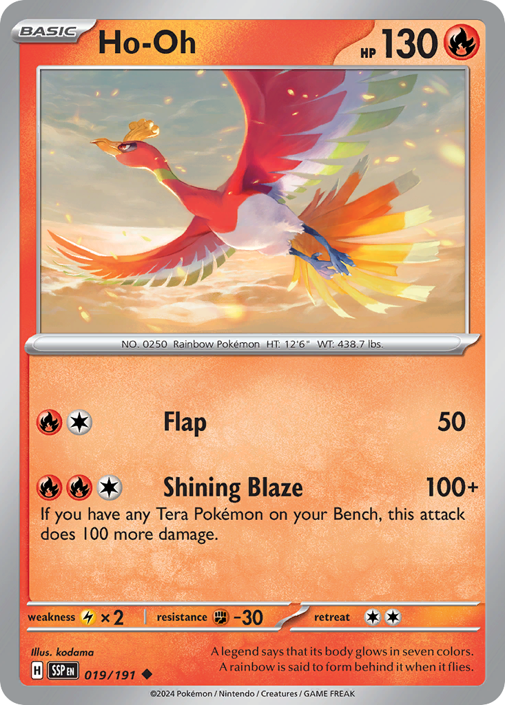 019/191 - Ho-Oh - [Uncommon]