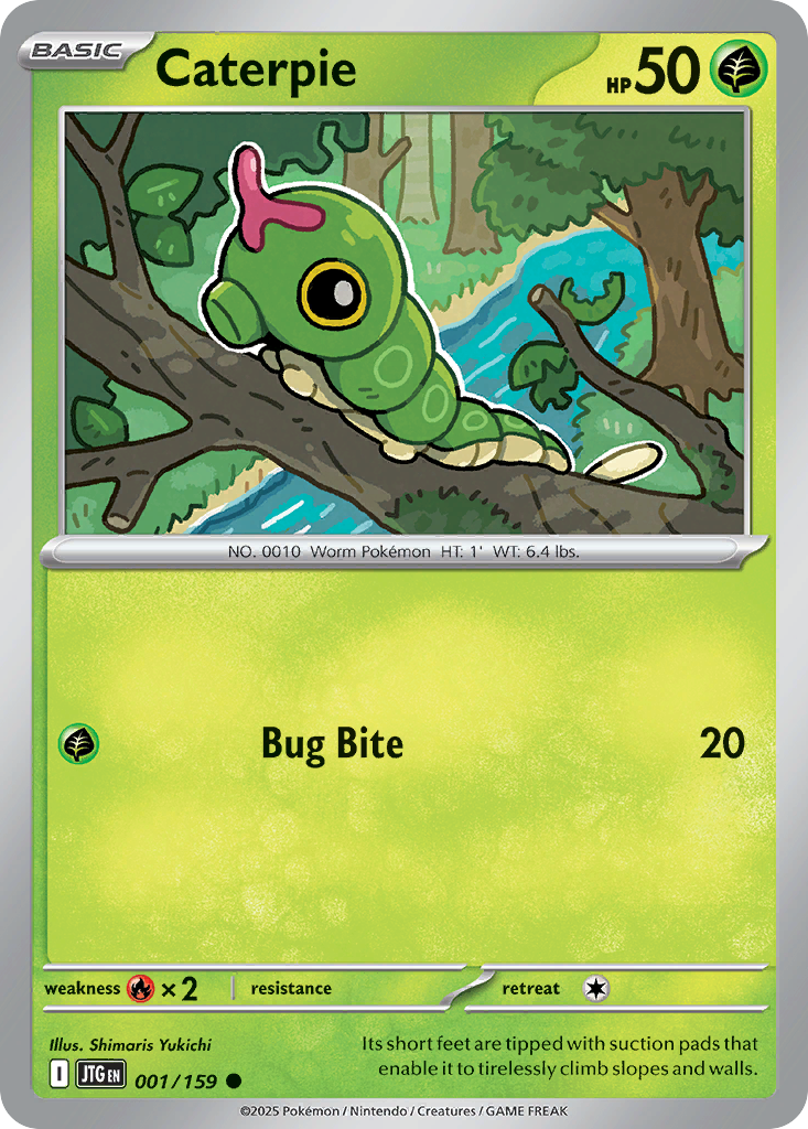 001/159 - Caterpie - [Common]