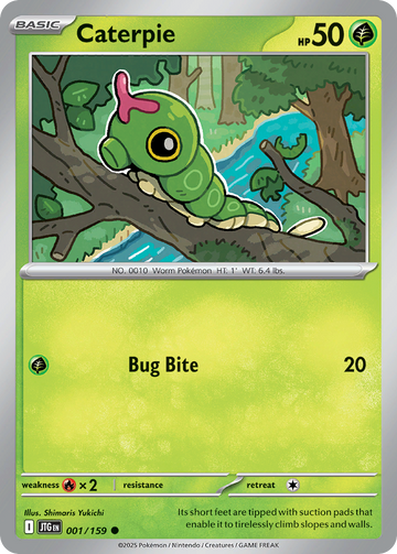 001/159 - Caterpie - [Common]