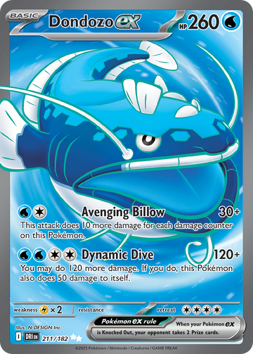 211/182 - Dondozo ex - [Ultra Rare]
