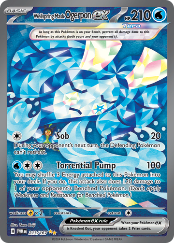 213/167 - Wellspring Mask Ogerpon ex - [Special Illustration Rare]