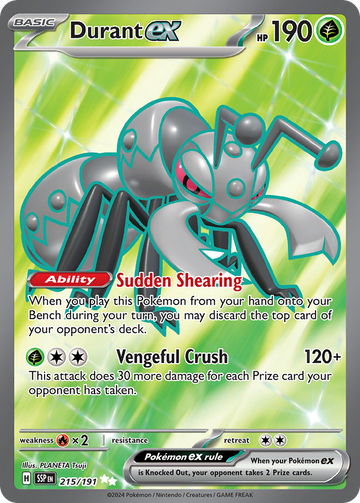 215/191 - Durant ex - [Ultra Rare]