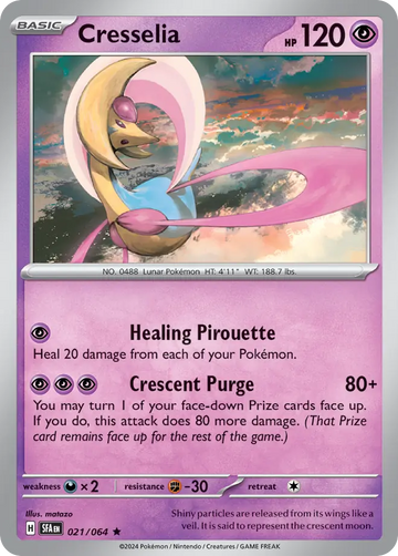 021/064 - Cresselia - [Rare] - Reverse Holo