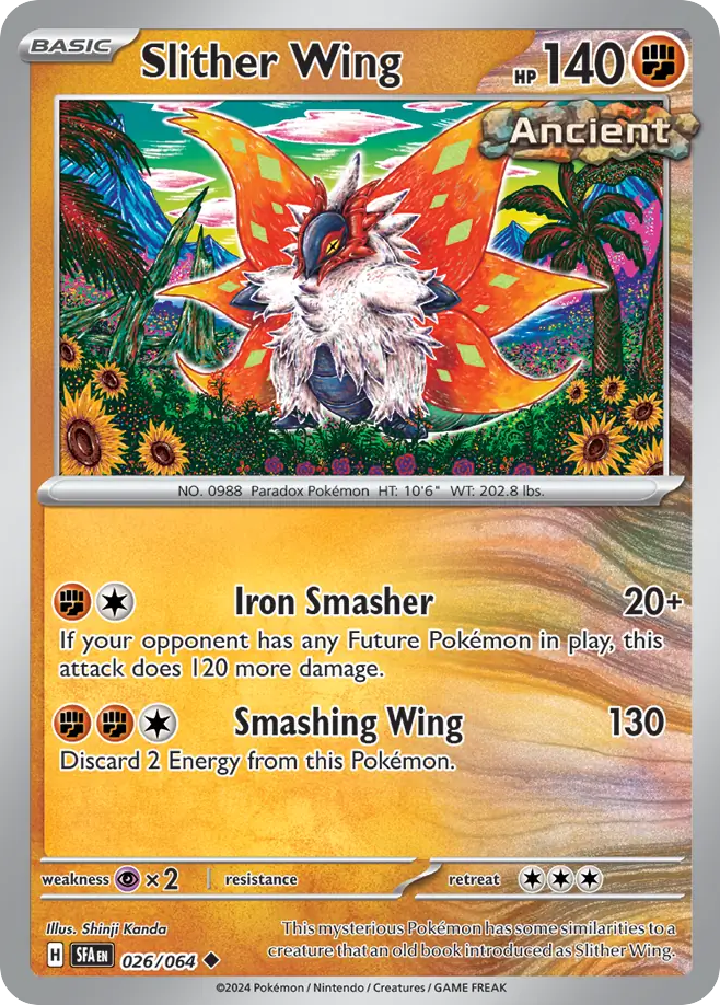 026/064 - Slither Wing - [Uncommon] - Reverse Holo