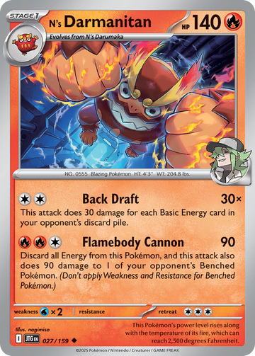027/159 - N's Darmanitan - [Uncommon]