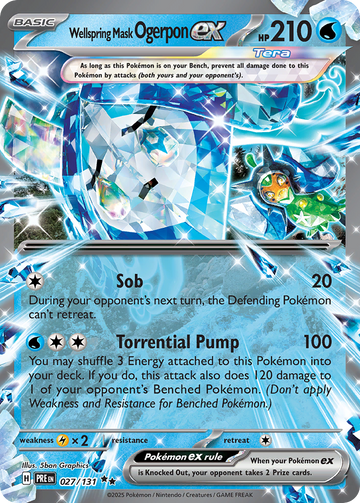 027/131 - Wellspring Mask Ogerpon ex - [Double Rare]
