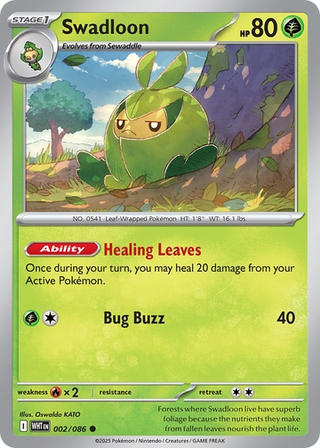 002/086 - Swadloon - [Common] - Reverse Holo