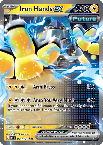031/131 - Iron Hands ex - [Double Rare]