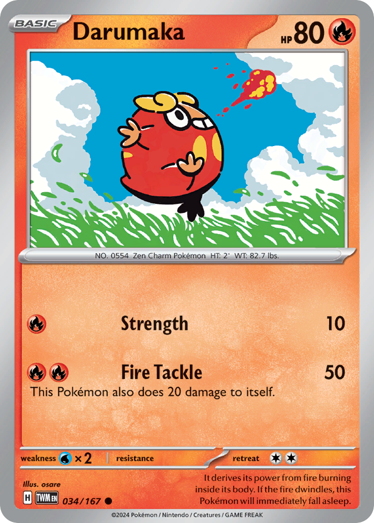 034/167 - Darumaka - [Common]