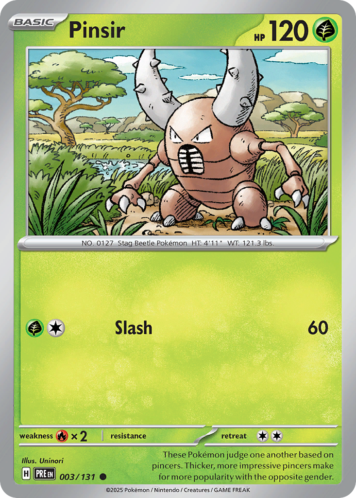 003/131 - Pinsir - [Common]