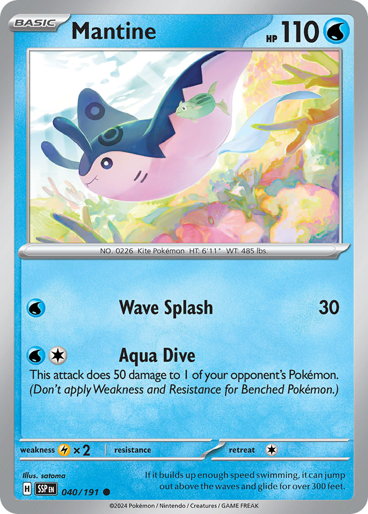 040/191 - Mantine - [Common] - Reverse Holo