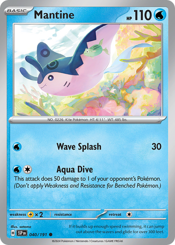 040/191 - Mantine - [Common] - Reverse Holo