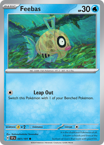 041/191 - Feebas - [Common] - Reverse Holo