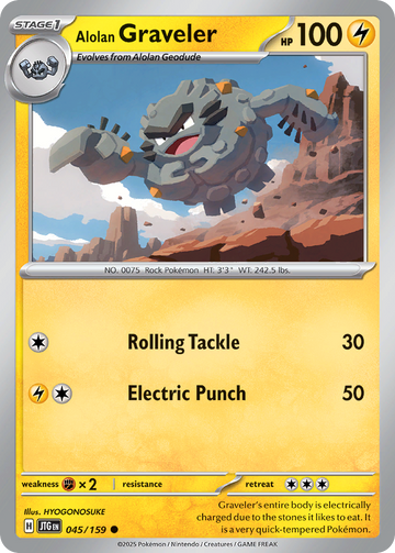 045/159 - Alolan Graveler - [Common]
