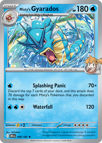 049/182 - Misty's Gyarados - [Rare]