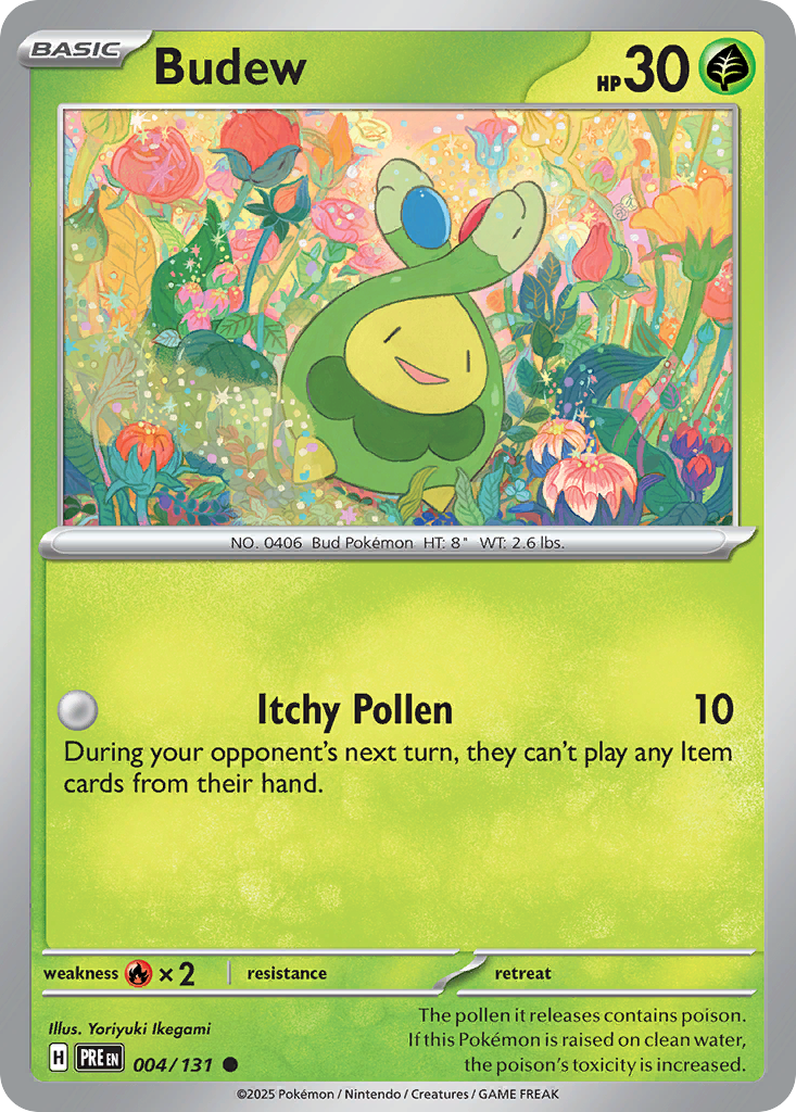 004/131 - Budew - [Common] - Reverse Holo