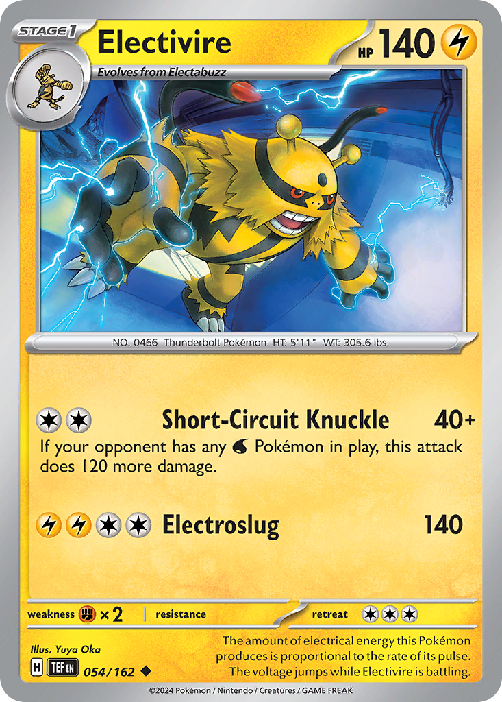 054/162 - Electivire - [Uncommon]